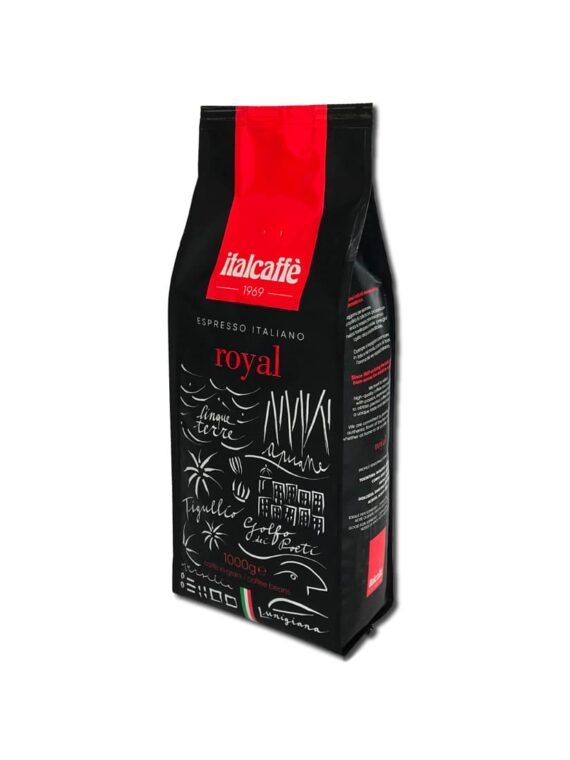 Italcaffe Royal Bar Espresso Coffee Beans 1kg | Whole Bean