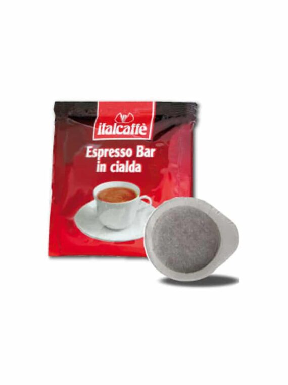 150 ESE Kaffeepads Italcaffè Espresso Bar 44mm Espressopads Kompostierbar