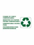 Filterpapier Pads Kompostierbar