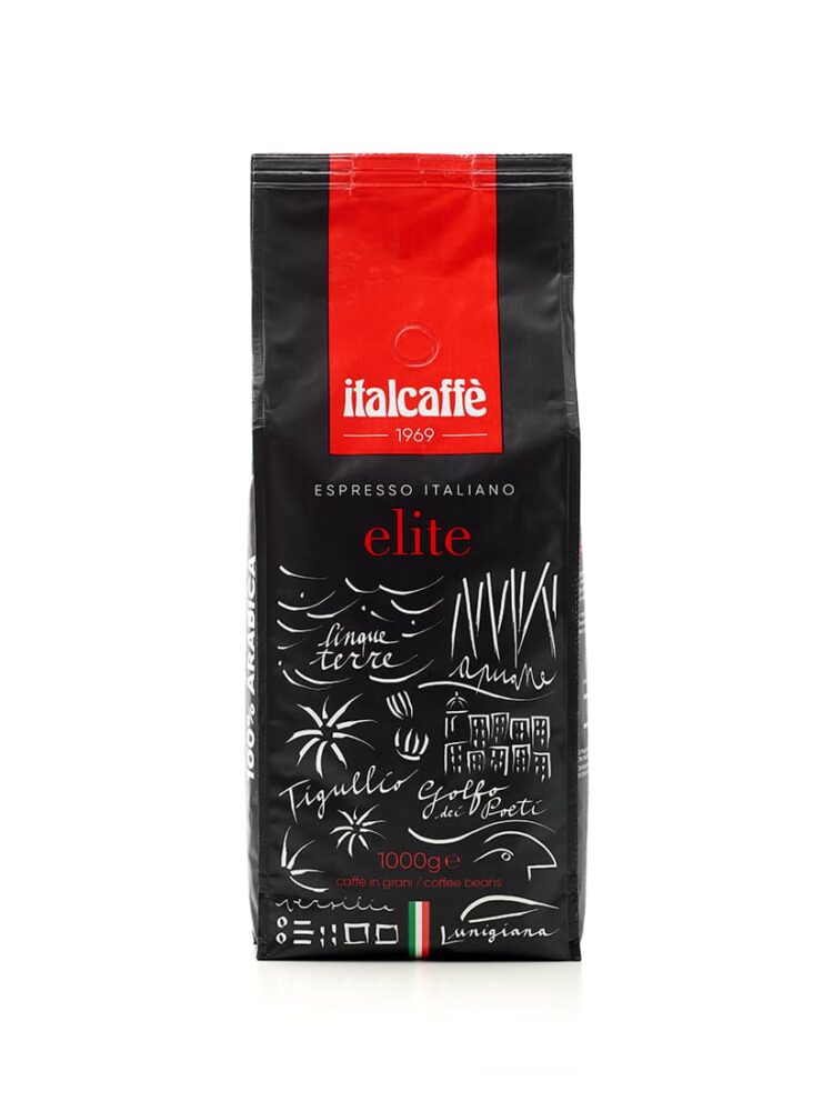 Elite Arabica Espresso Kaffeebohnen Italcaffè 1kg Kaffee ganze Bohne