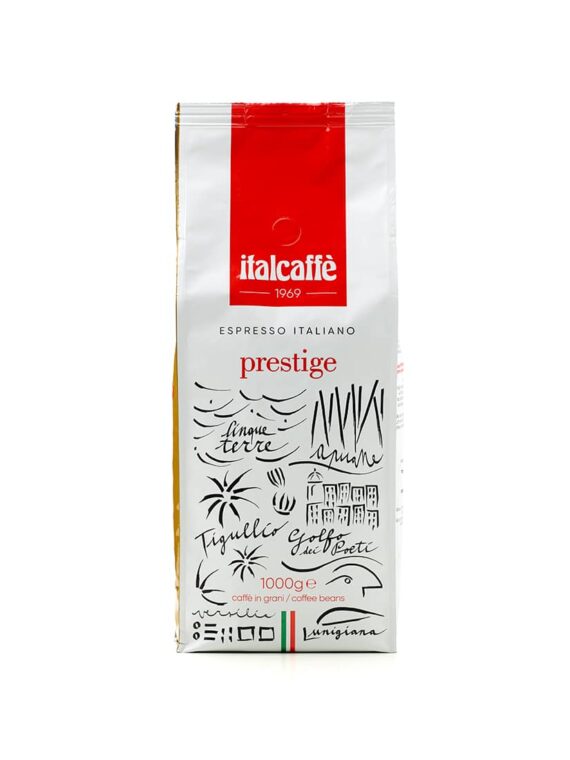 Italcaffè Prestige Bar 1kg Kaffee Ganze Bohne Espresso Kaffeebohnen