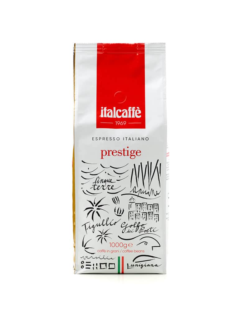 Caffè in grani Prestige 1 kg Espresso Italiano | Italcaffè il miglior caffè per il tuo Bar