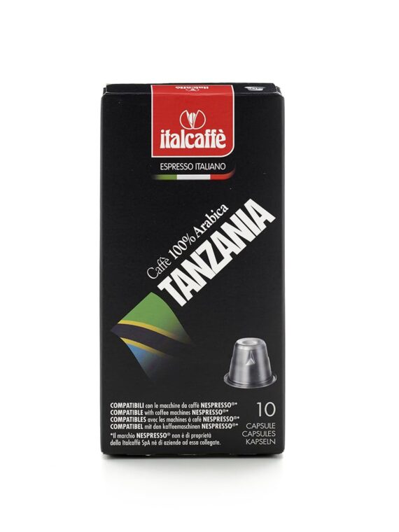 Capsule caffè Tanzania compatibili con Nespresso Italcaffè Espresso