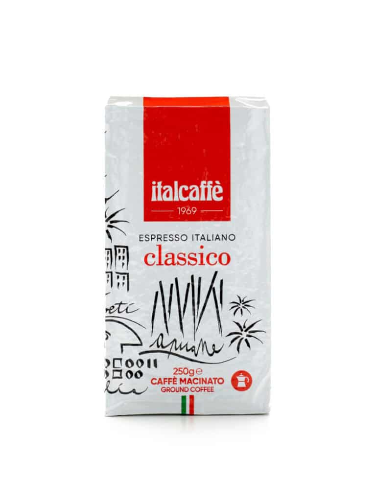 Caffè Macinato Classico Italcaffè 250g Espresso Italiano per Moka