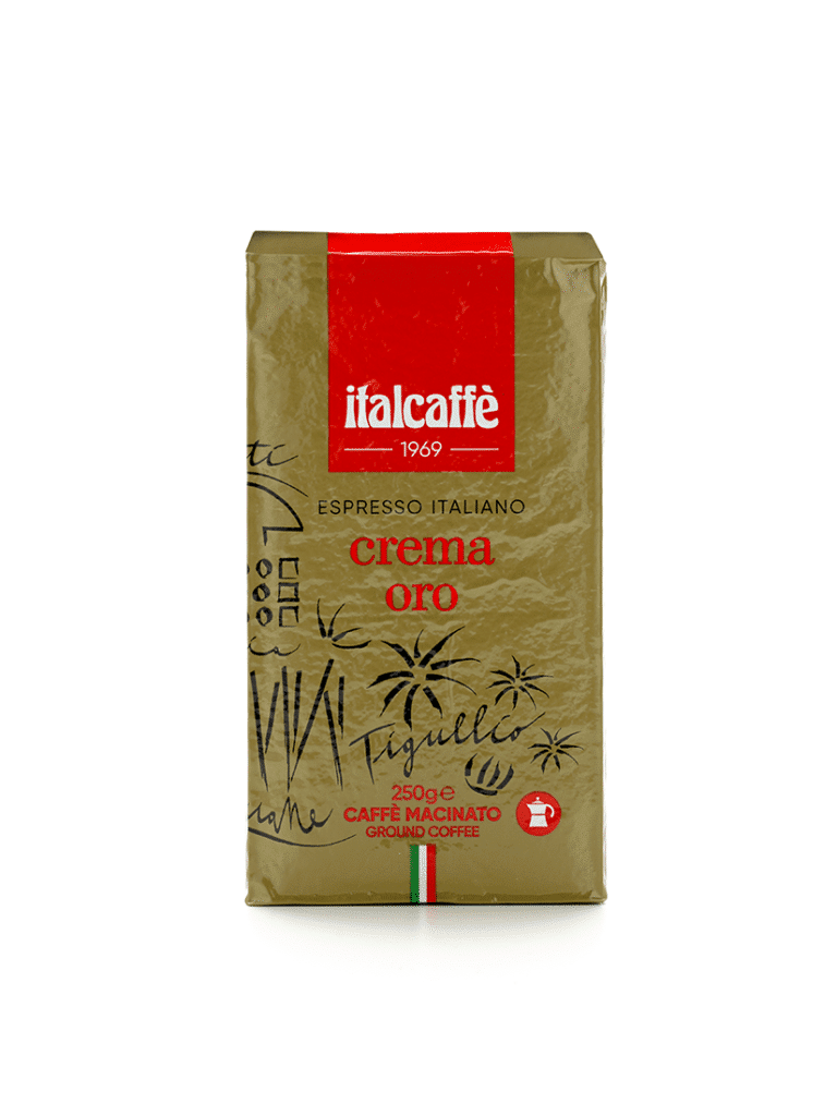 Caffè Macinato Crema Oro Italcaffè 250g macinatura per Moka