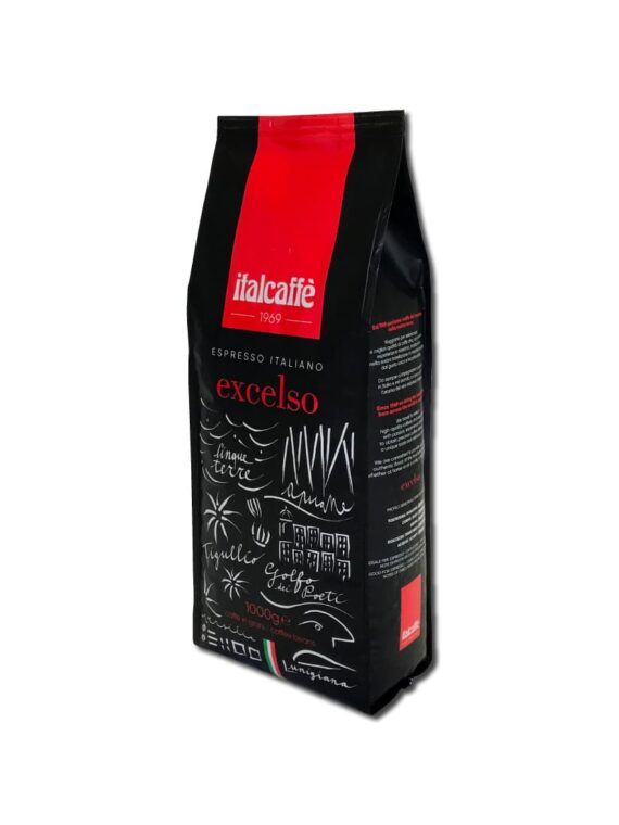 Italcaffè Excelso Kaffeebohnen Espresso 1kg Kaffee ganze Bohne