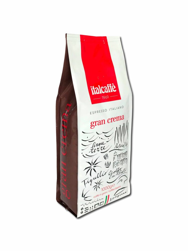 Gran Crema Italcaffè Espresso Bar Coffee Beans 1 kg