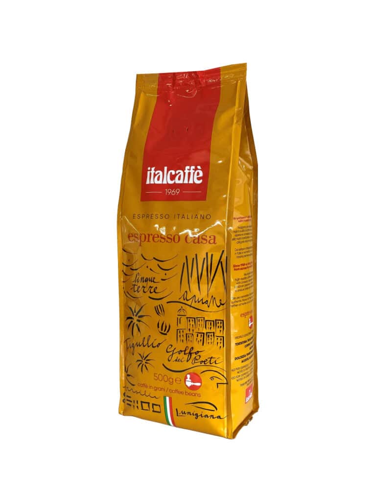 Caffè in grani Espresso Casa 500 g Italcaffè | Espresso Italiano | Miscela tipo Bar