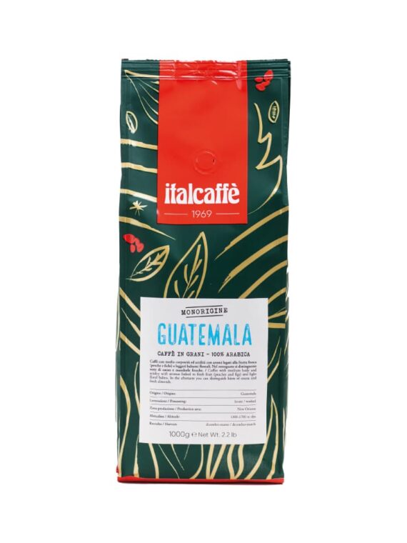 Guatemala Arabica coffee beans Italcaffè Espresso 1kg