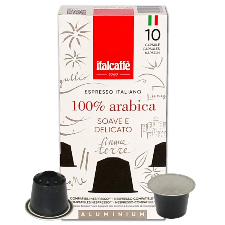 Capsule caffè 100% Arabica Nespresso compatibili Italcaffè Espresso