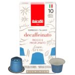 apsule caffè espresso decaffeinato Italcaffè compatbili Nespresso fronte