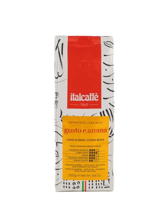 Italcaffè Gusto e Aroma Kaffee ganze bohne 250g Espresso