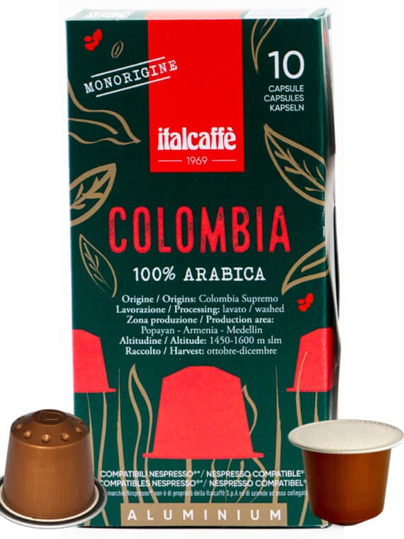 Capsule caffè Colombia Nespresso compatibili