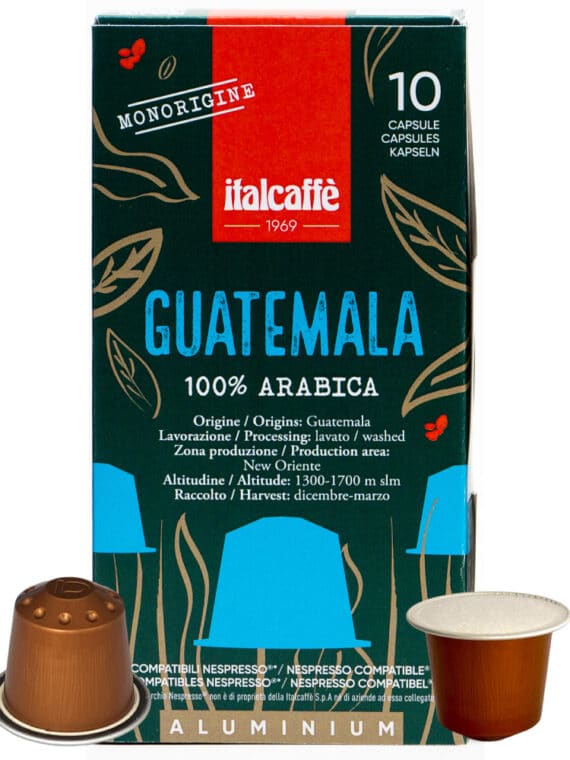 Capsule caffè Guatemala Nespresso compatibili
